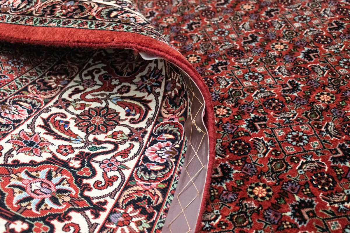 Persisk matta - Bijar - 301 x 256 cm - brun