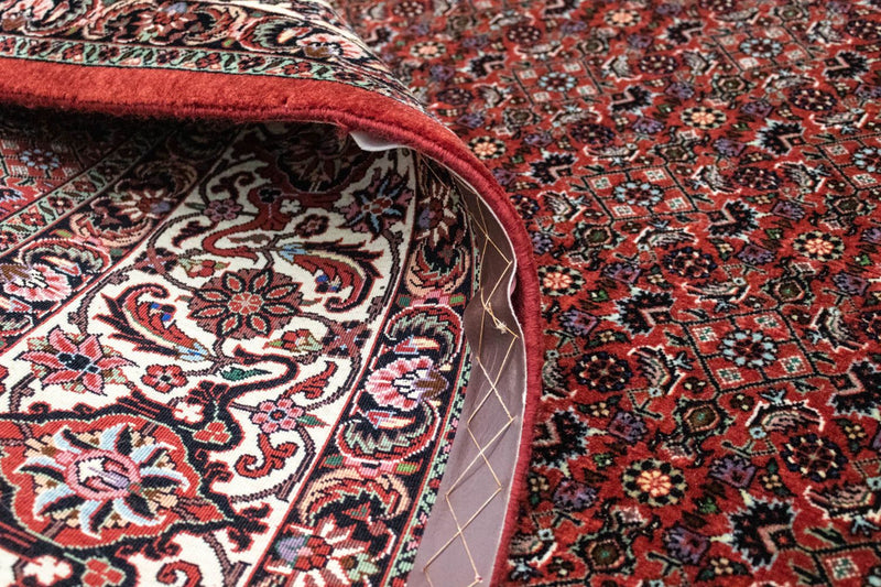 Persisk matta - Bijar - 301 x 256 cm - brun