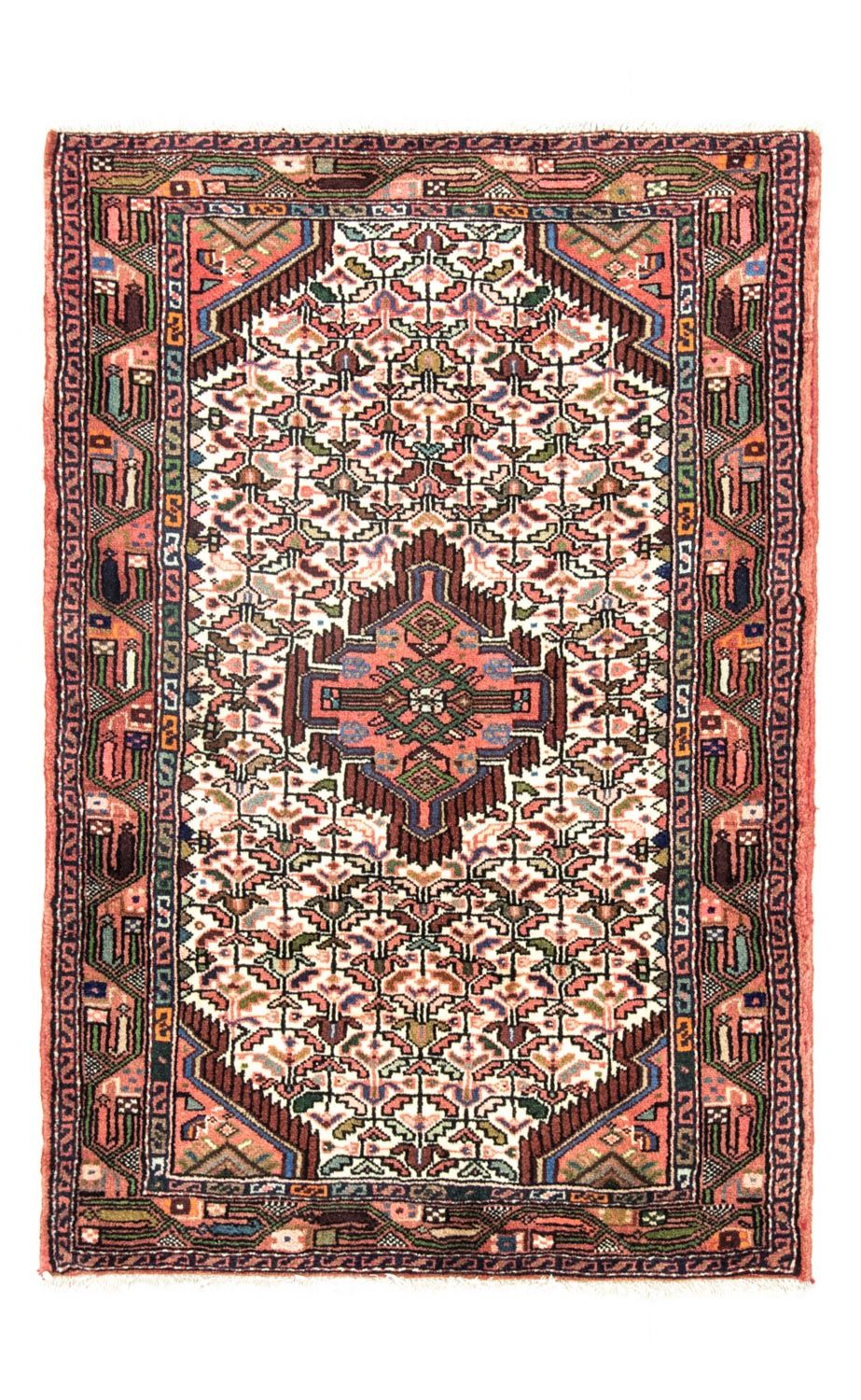 Persisk matta - Nomadic - 130 x 90 cm - beige