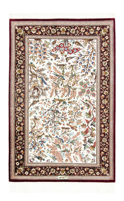 Silk Carpet - Ghom Silk - Premium - 123 x 80 cm - beige