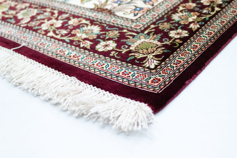 Silk Carpet - Ghom Silk - Premium - 123 x 80 cm - beige