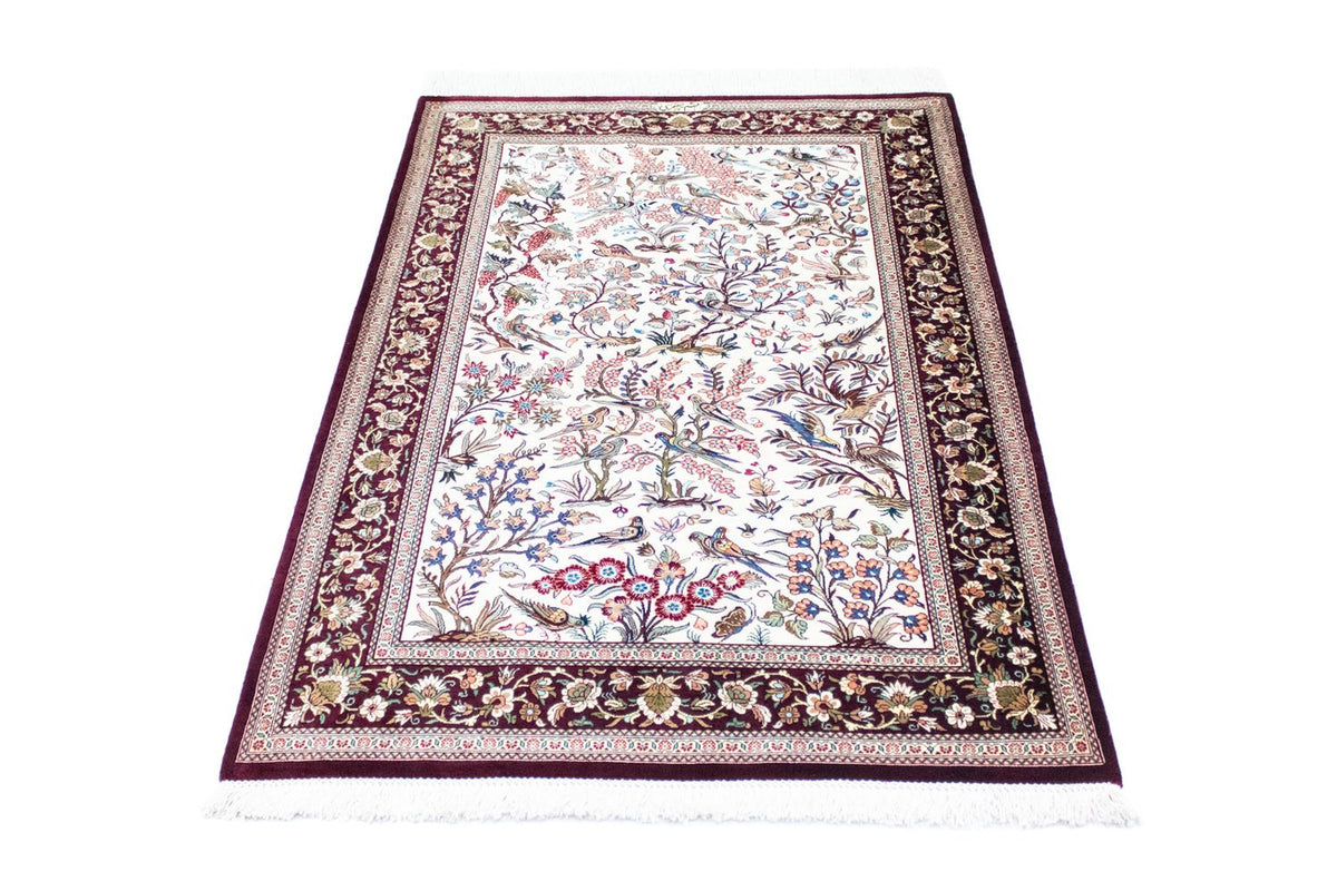 Silk Carpet - Ghom Silk - Premium - 123 x 80 cm - beige