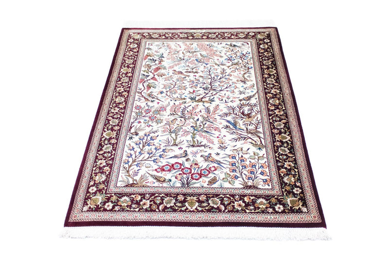 Silk Carpet - Ghom Silk - Premium - 123 x 80 cm - beige