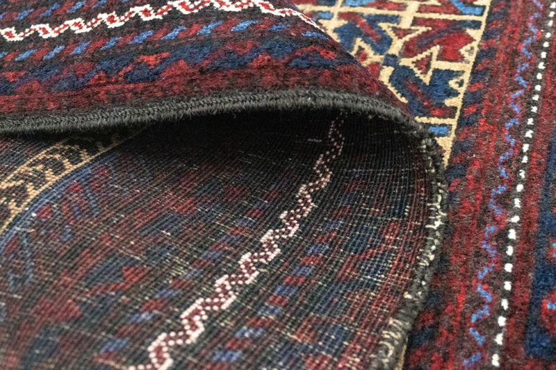 Baluch-matta - 164 x 82 cm - blå