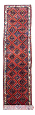 Runner Persisk matta - Nomadic - 516 x 112 cm - röd