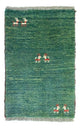 Persisk Gabbeh Mattan 90x60cm - Perserteppich Wollteppich