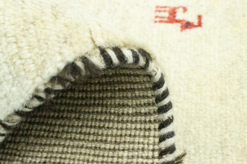 Gabbeh-matta - persisk - 91 x 57 cm - flerfärgad