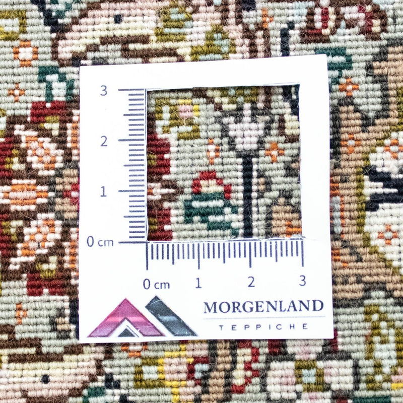 Persisk matta - Tabriz - Royal - 246 x 174 cm - brun