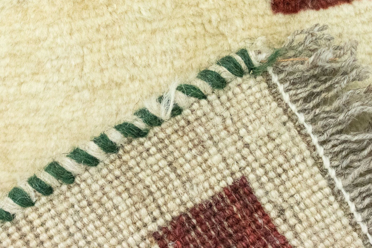 Gabbeh-matta - persisk - 60 x 40 cm - beige