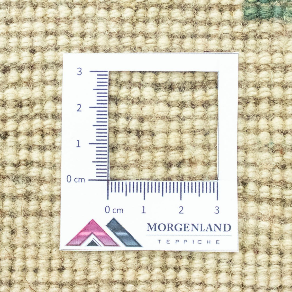 Gabbeh-matta - persisk - 60 x 40 cm - beige