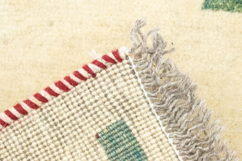 Gabbeh-matta - persisk - 60 x 40 cm - beige