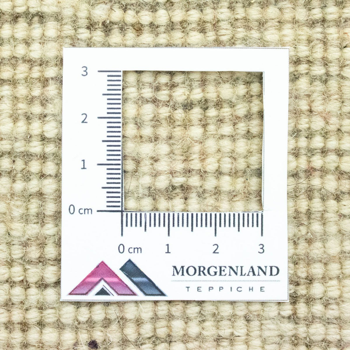 Gabbeh-matta - persisk - 60 x 40 cm - beige