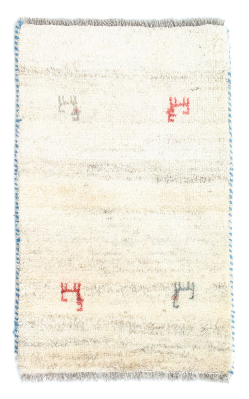 Gabbeh-matta - persisk - 60 x 40 cm - flerfärgad