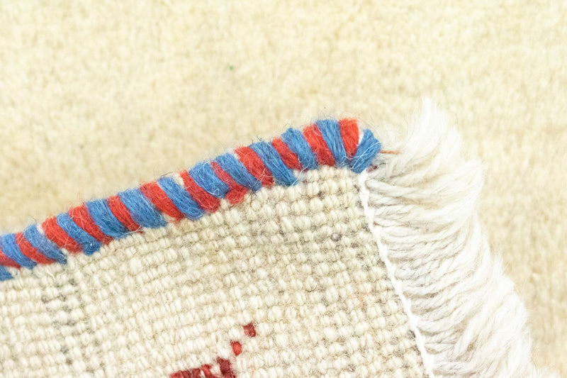 Gabbeh-matta - persisk - 60 x 40 cm - beige