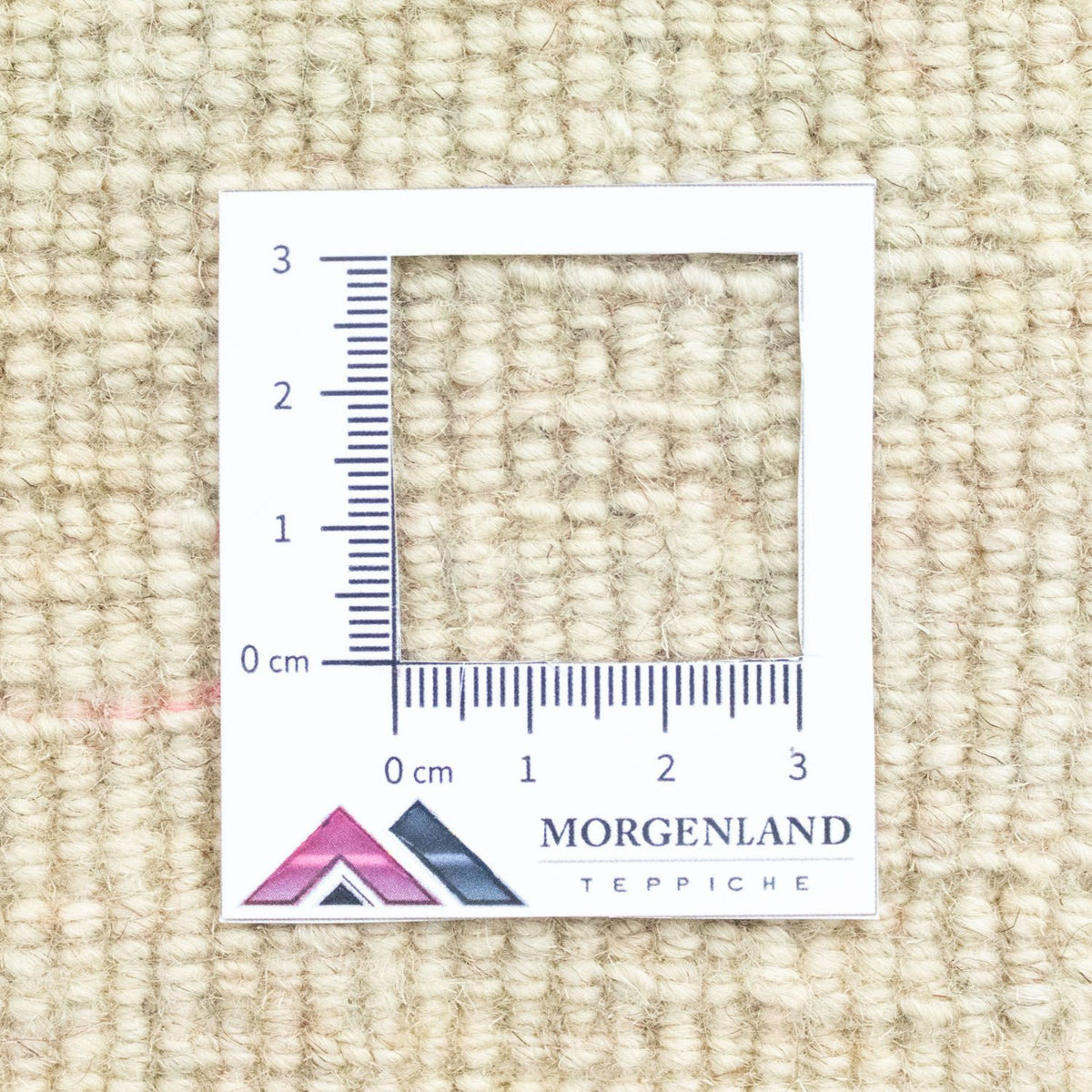 Gabbeh-matta - persisk - 60 x 40 cm - beige