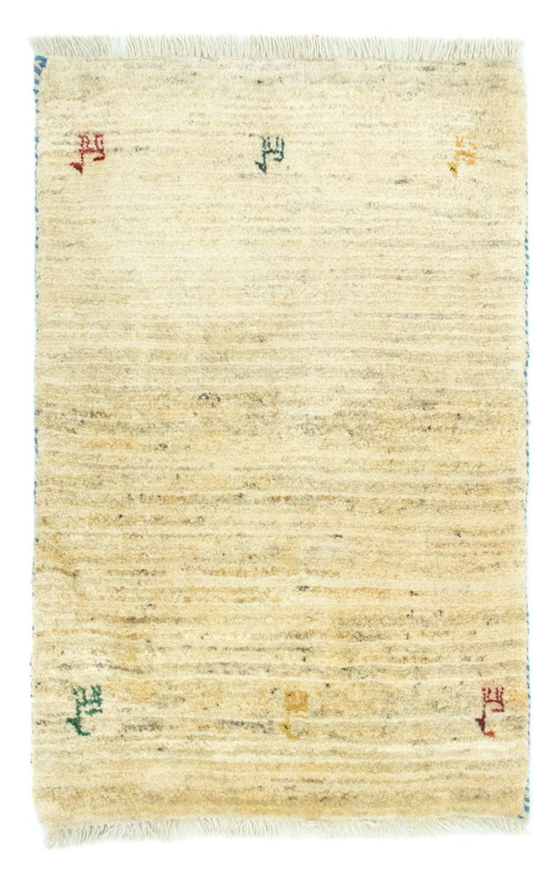 Gabbeh-matta - persisk - 89 x 57 cm - flerfärgad