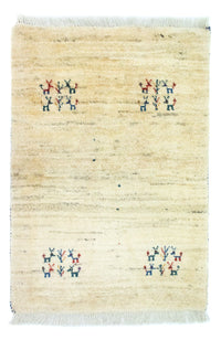 Gabbeh-matta - persisk - 94 x 64 cm - flerfärgad