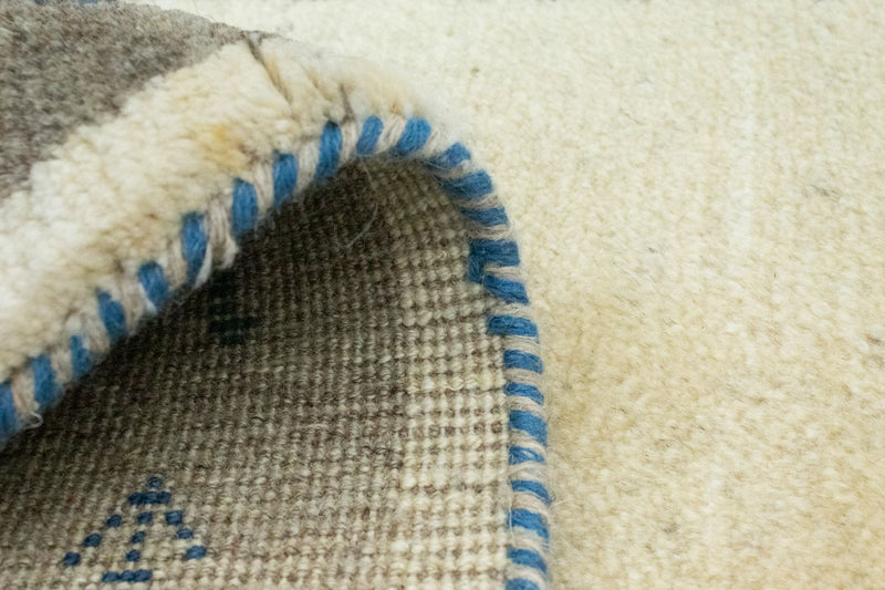 Gabbeh-matta - persisk - 88 x 67 cm - flerfärgad