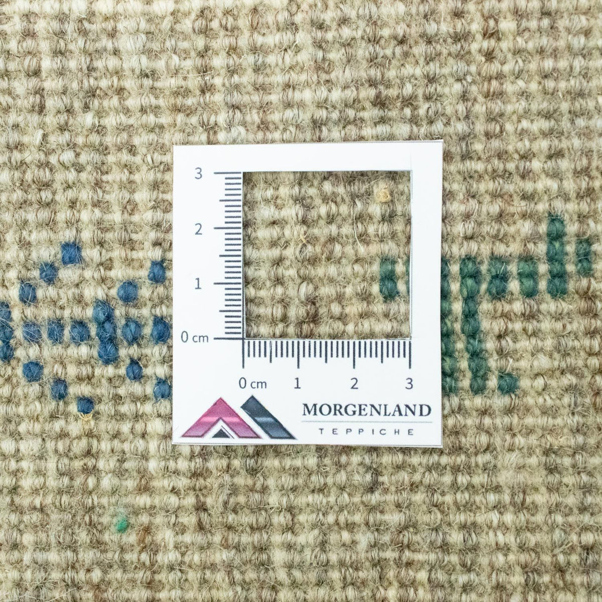 Gabbeh-matta - persisk - 88 x 67 cm - flerfärgad