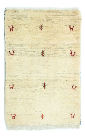 Gabbeh-matta - persisk - 90 x 59 cm - flerfärgad