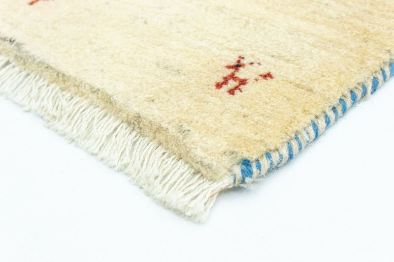 Gabbeh-matta - persisk - 90 x 59 cm - flerfärgad