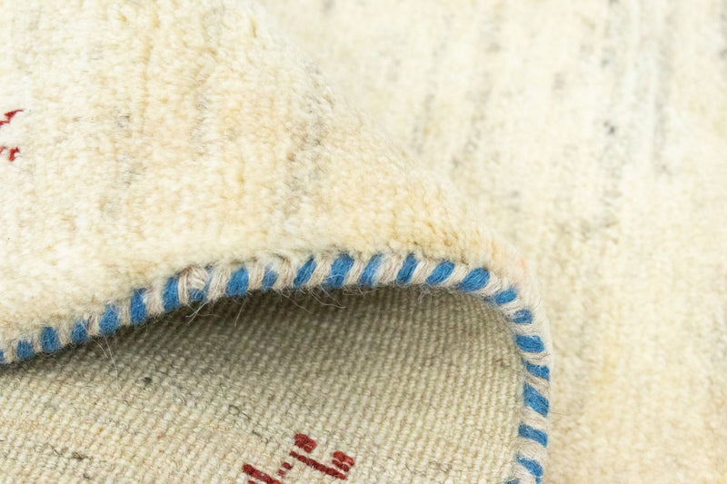 Gabbeh-matta - persisk - 90 x 59 cm - flerfärgad