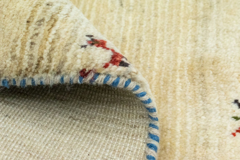 Gabbeh-matta - persisk - 92 x 58 cm - flerfärgad