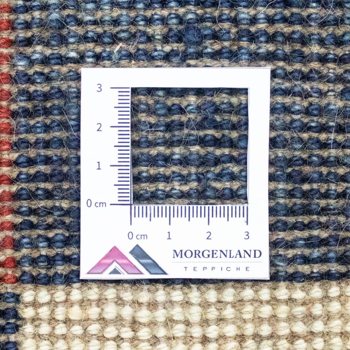 Gabbeh-matta - persisk - 60 x 40 cm - flerfärgad