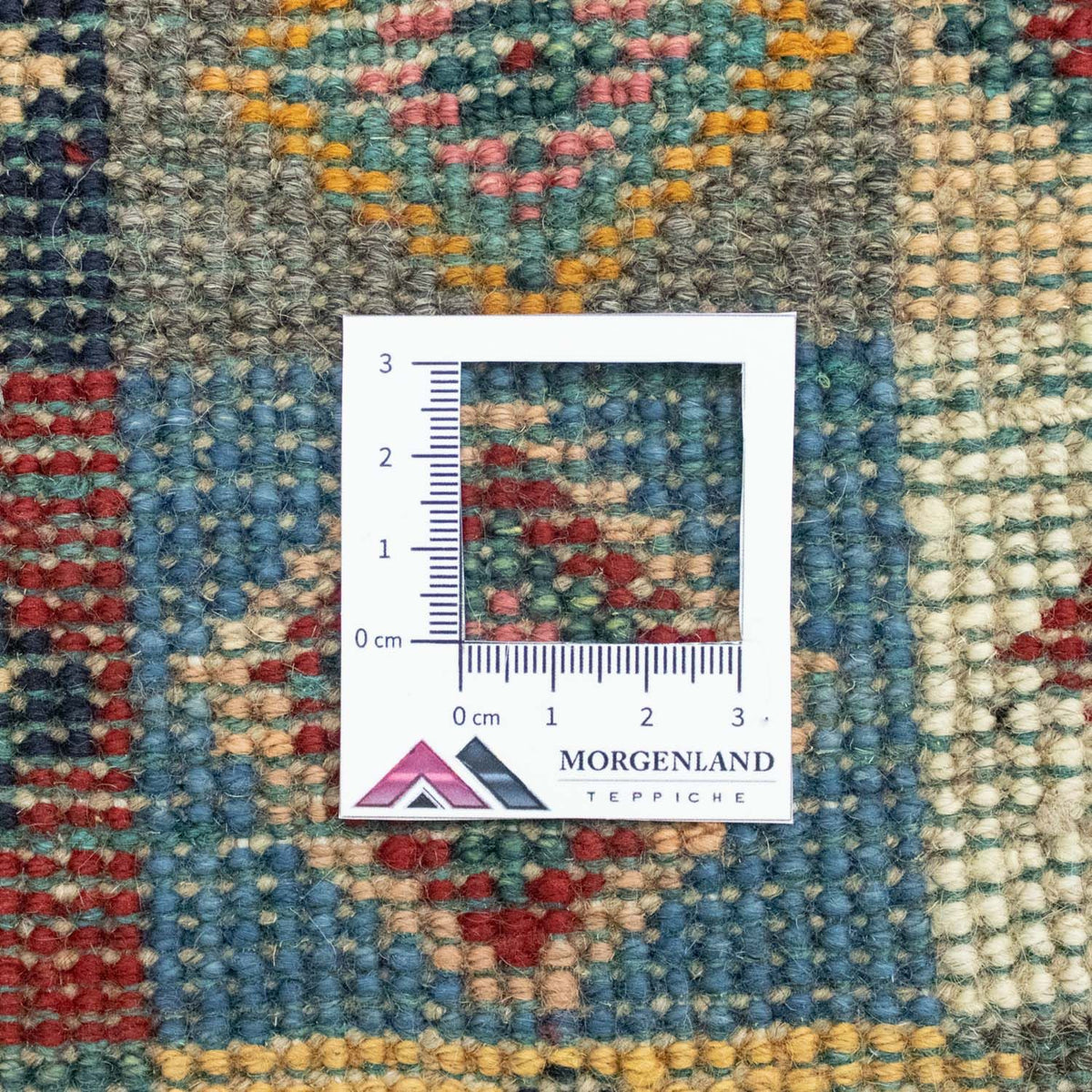 Gabbeh-matta - persisk - 60 x 40 cm - flerfärgad