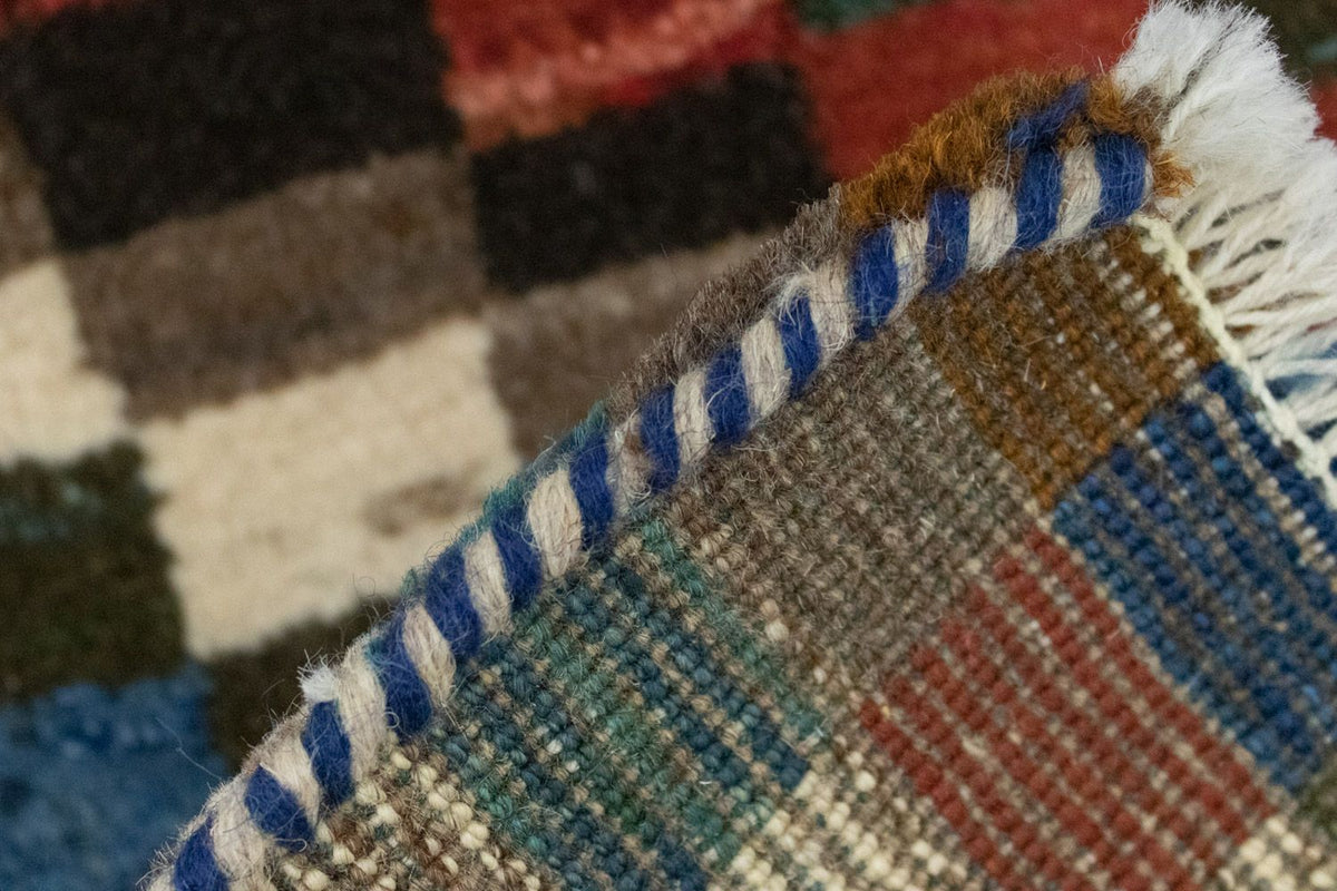 Gabbeh-matta - persisk - 60 x 40 cm - flerfärgad