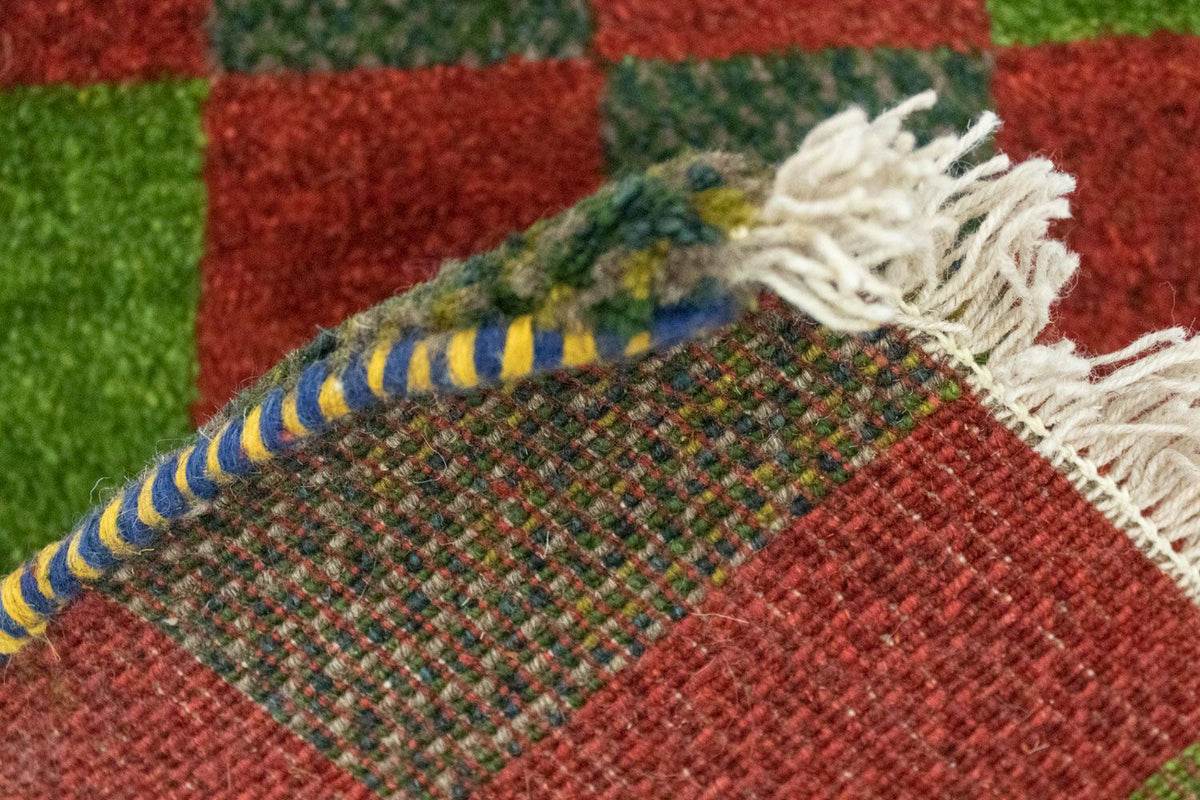 Gabbeh-matta - persisk - 60 x 40 cm - flerfärgad