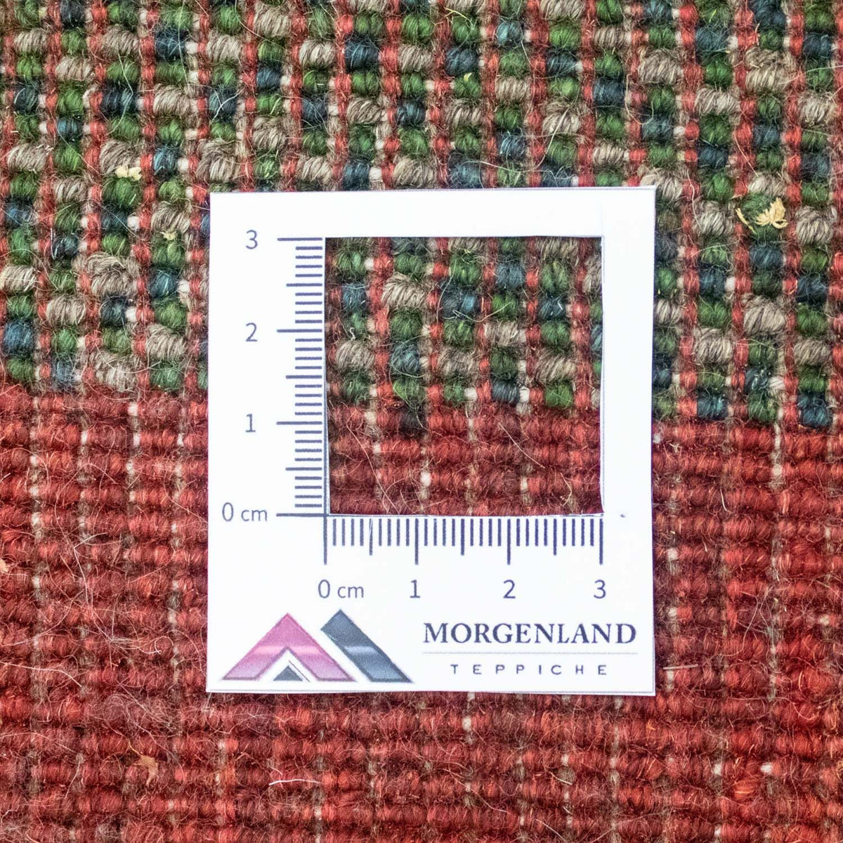 Gabbeh-matta - persisk - 60 x 40 cm - flerfärgad