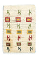 Persisk Gabbeh Mattan 60x40cm - Perserteppich Wollteppich