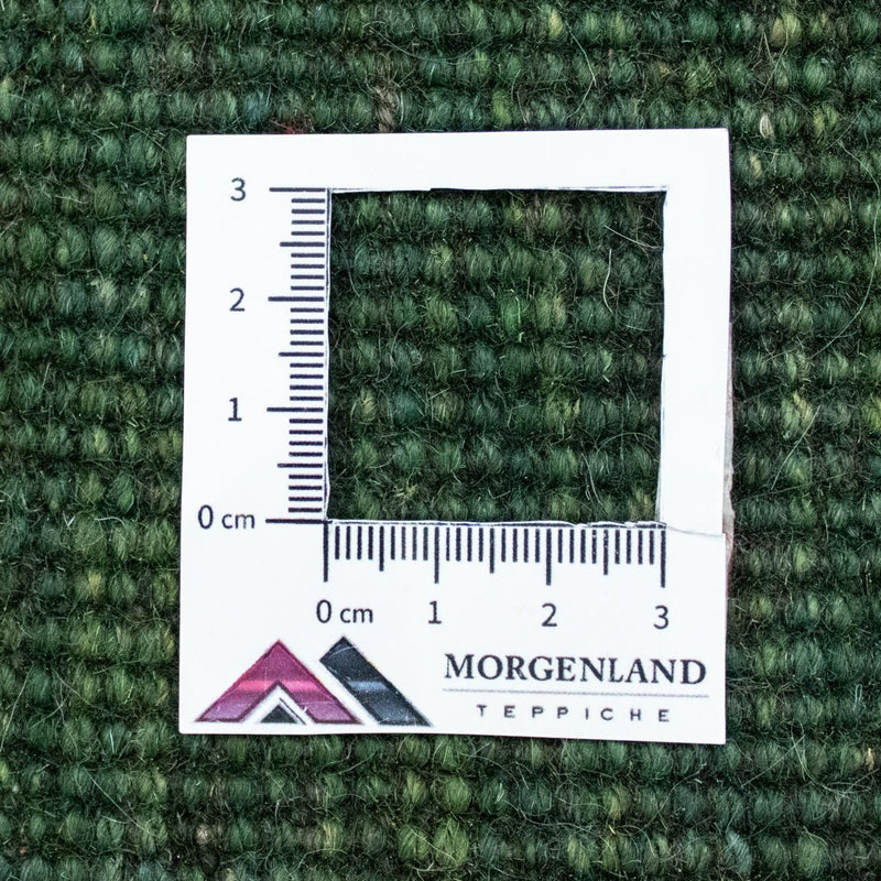 Gabbeh-matta - persisk - 128 x 92 cm - grön