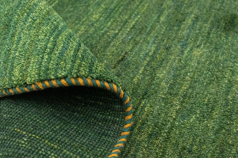 Gabbeh-matta - persisk - 125 x 80 cm - grön