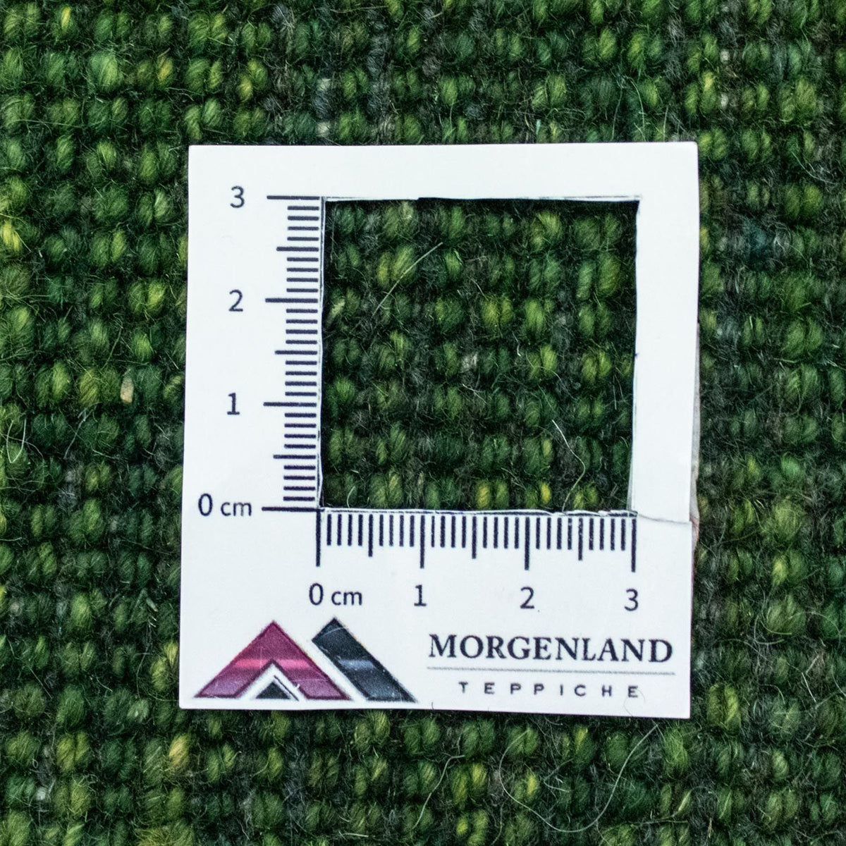 Gabbeh-matta - persisk - 125 x 80 cm - grön