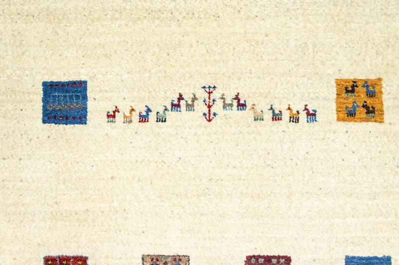 Gabbeh-matta - Loribaft Persian - 128 x 80 cm - beige