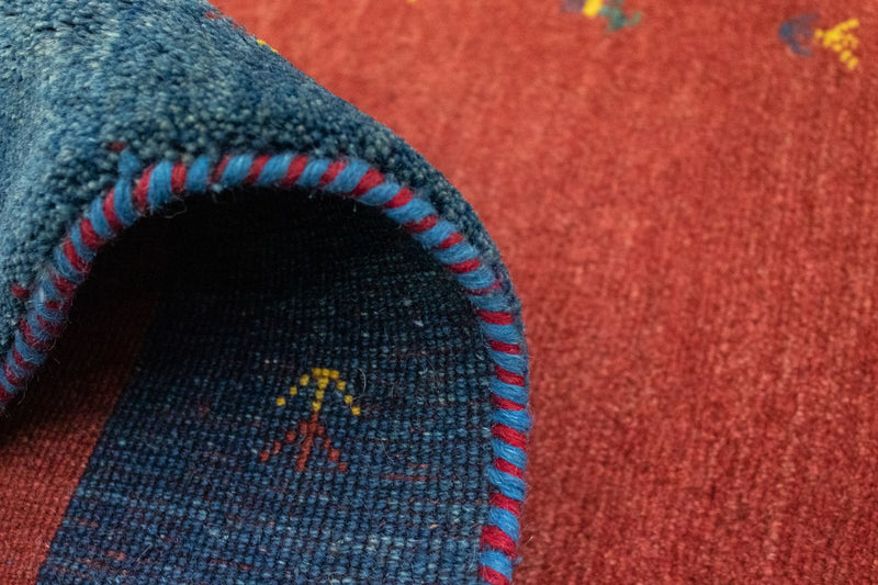 Persisk matta - Nomadic - 125 x 84 cm - rost