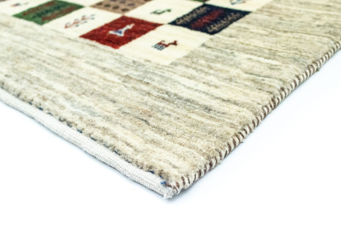 Loribaft Mattan 125x82cm - Perserteppich Wollteppich