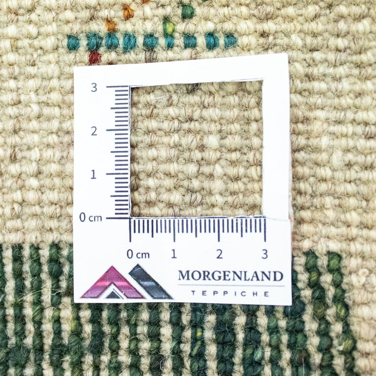 Gabbeh-matta - persisk - 129 x 80 cm - färgad