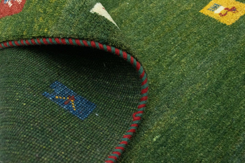 Persisk matta - Nomadic - 120 x 80 cm - grön