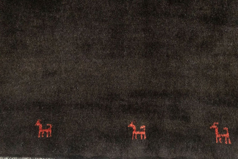 Gabbeh-matta - persisk - 130 x 85 cm - blå