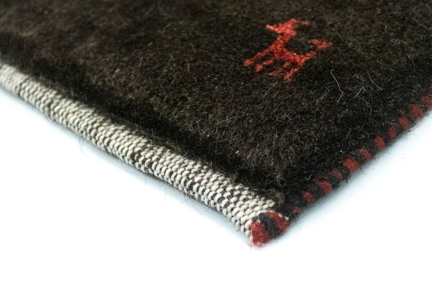 Persisk Gabbeh Mattan 130x85cm - Perserteppich Wollteppich
