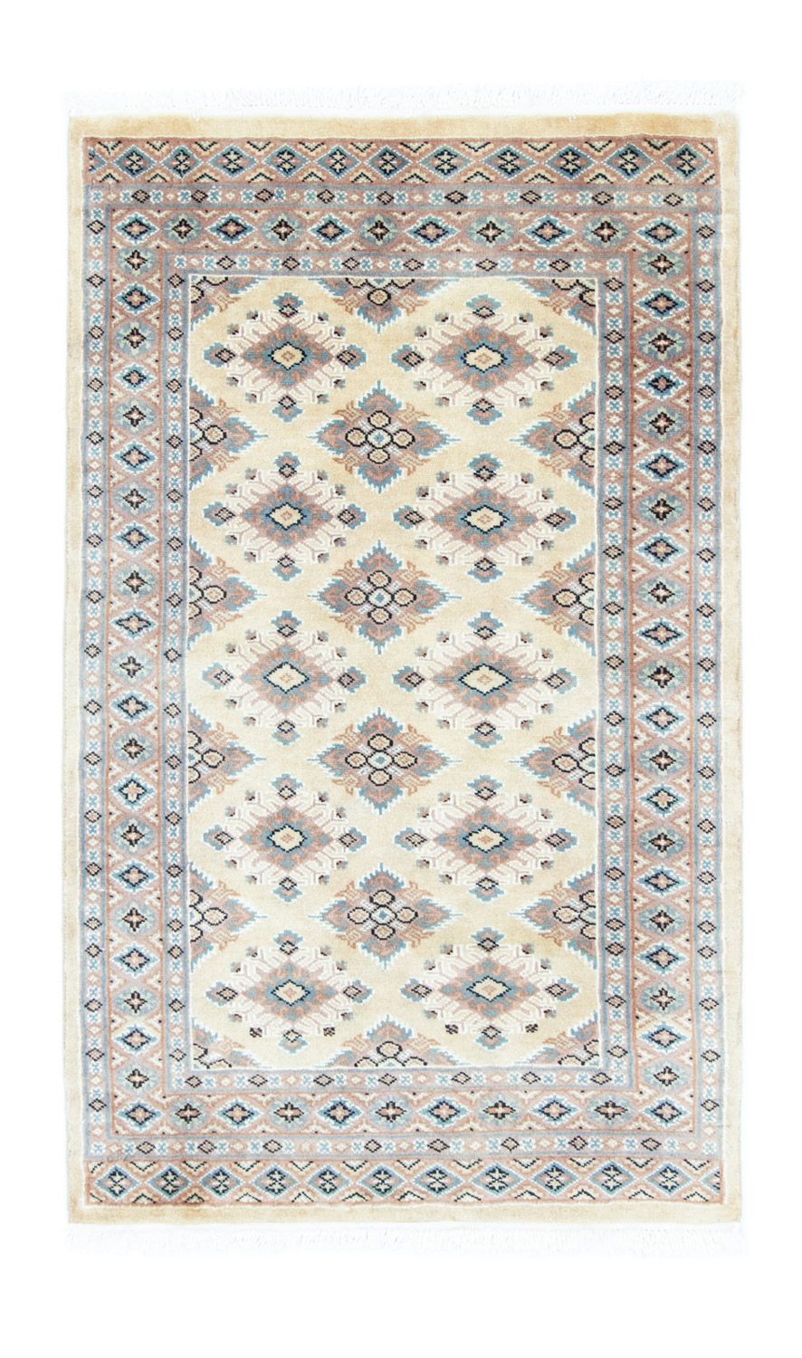Pakistanska mattan - 128 x 77 cm - beige