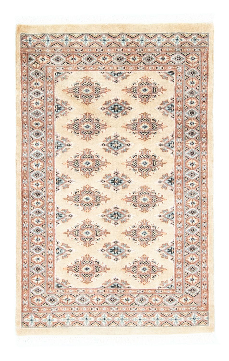 Pakistanska mattan - 122 x 77 cm - beige