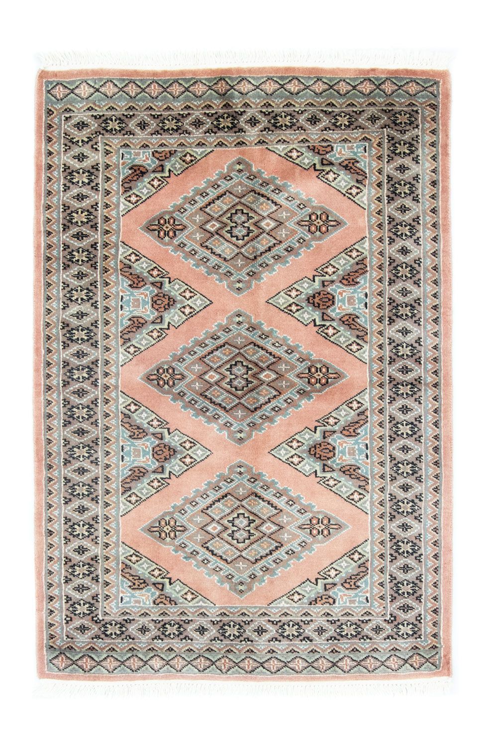 Pakistanska mattan - 119 x 81 cm - rosa