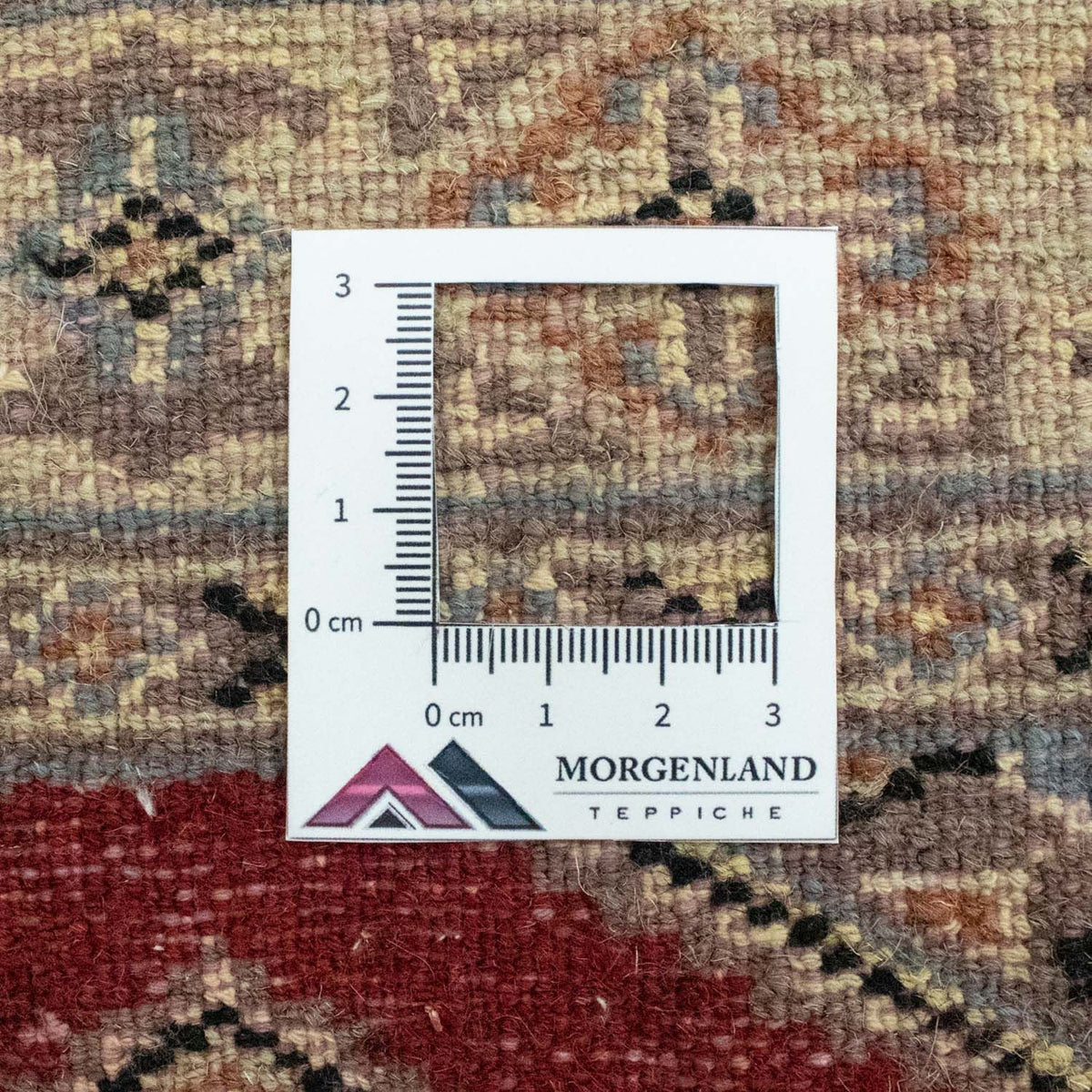 Pakistanska mattan - 93 x 63 cm - röd