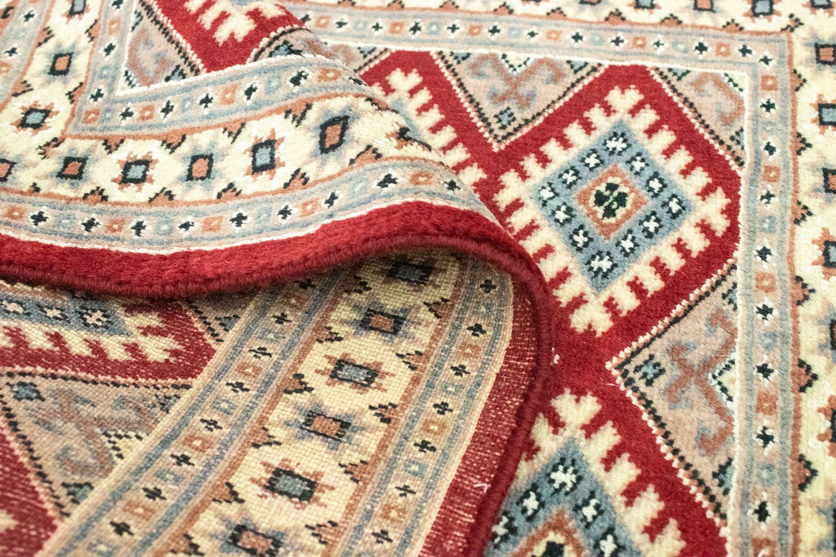 Pakistanska mattan - 91 x 62 cm - röd