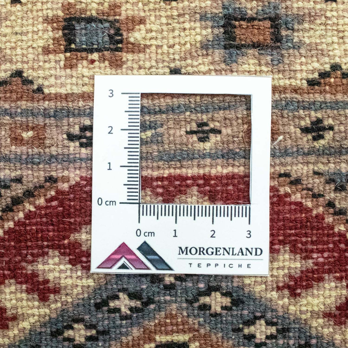 Pakistanska mattan - 91 x 62 cm - röd