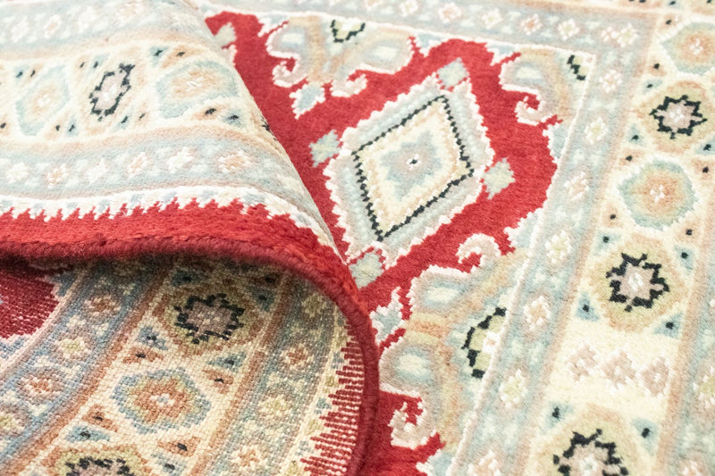 Pakistanska mattan - 96 x 63 cm - röd